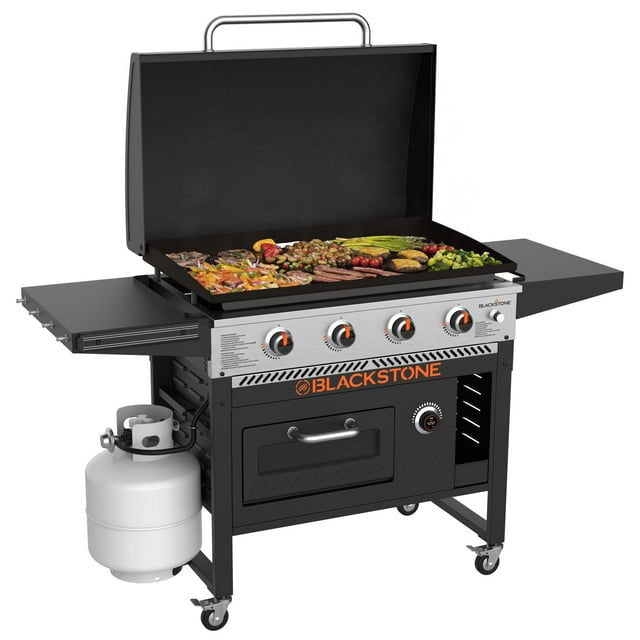 Blackstone-4-Burner-36-Propane-Griddle-with-Pizza-Oven-and-Air-Fryer